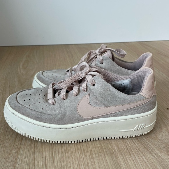 Nike Other - Nike Air Force 1 Sage Low 'Particle Beige & pink Size 5.5  AR5339-201